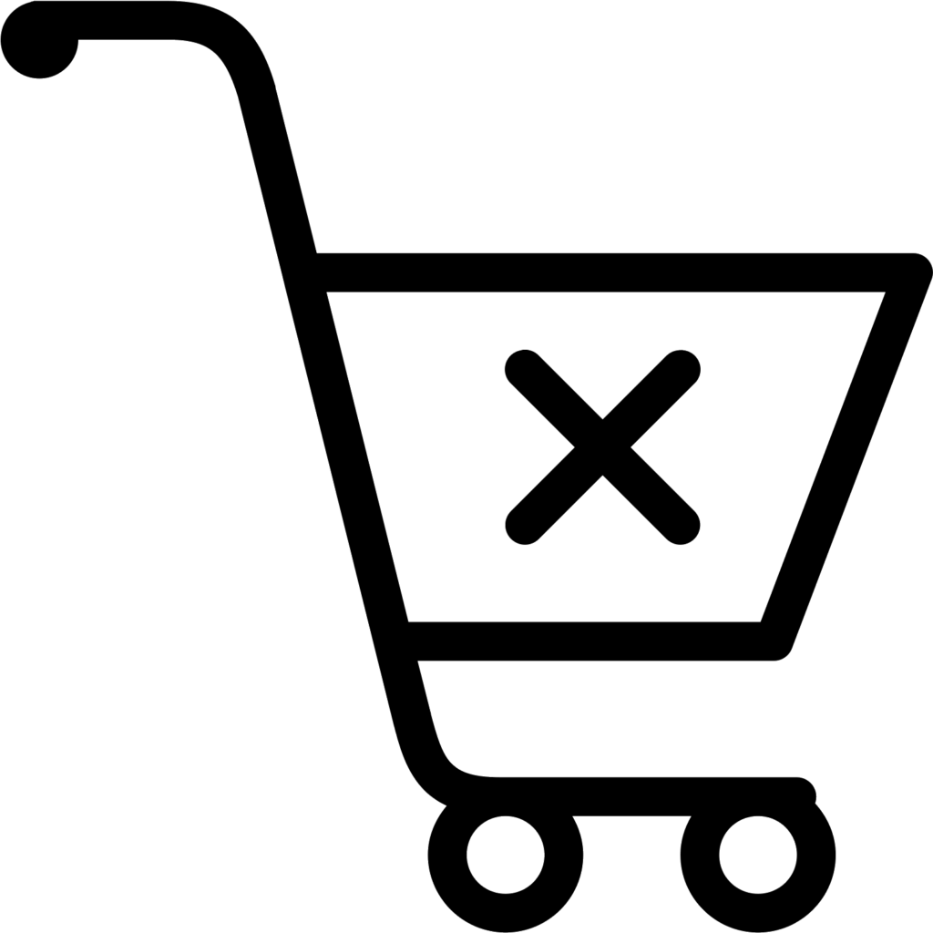 Empty cart icon